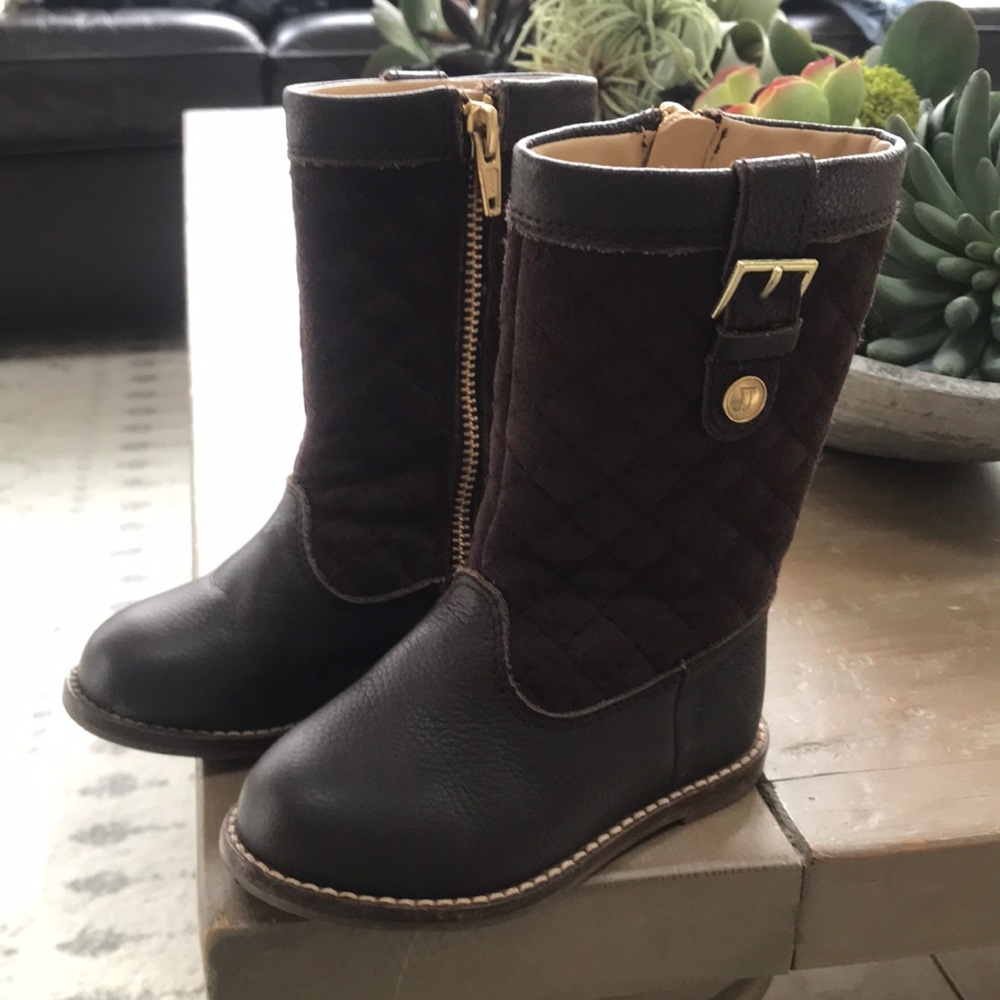 Janie and Jack Brown Riding Boots